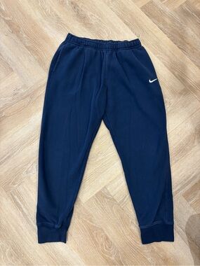 Nike navy blue sweats